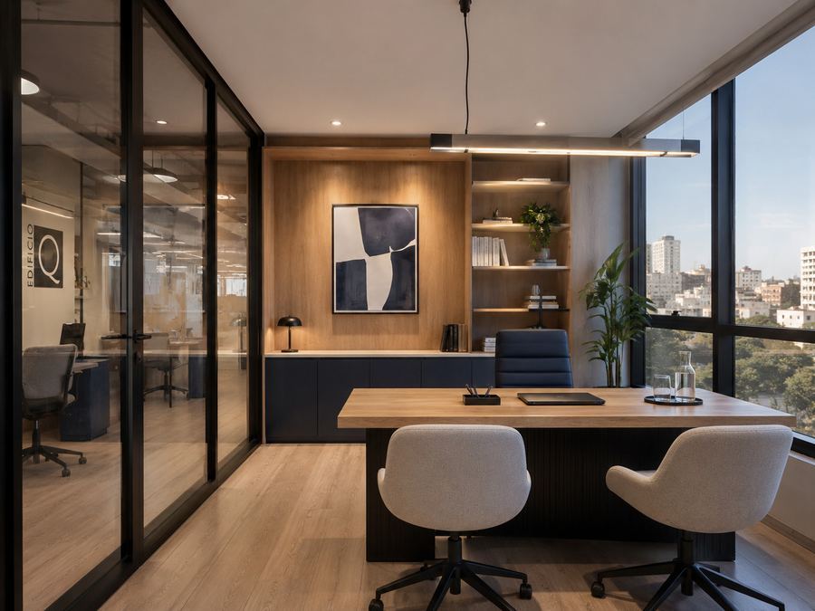 Interior del Edificio de Oficinas OFC